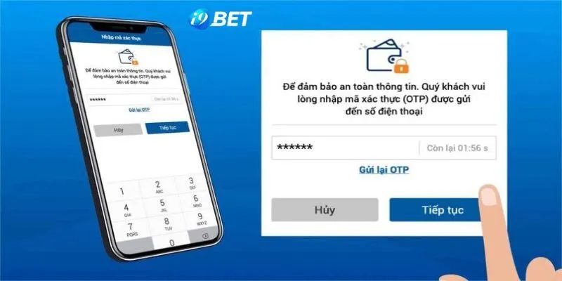 Sau những bước đơn giản thì đã hoàn tất quá trình đăng ký I9Bet